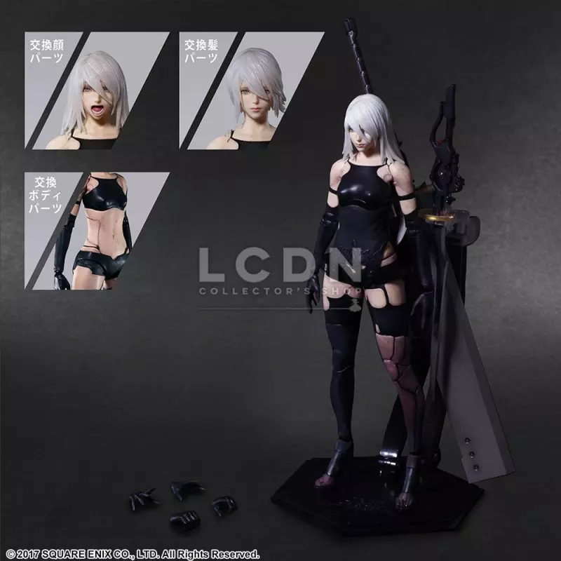 Nier:Automata Play Arts Kai Action Figure A2 (YORHA TYPE A NO.2) Deluxe Version 25cm