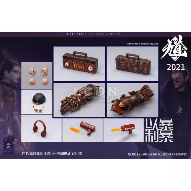 Play The Devil Series First Bullet ZHONGKUI Action Figure Standard