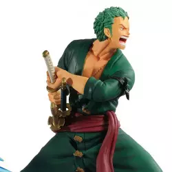 One Piece Statue PVC Log File Selection -Fight- Roronoa Zoro 14cm