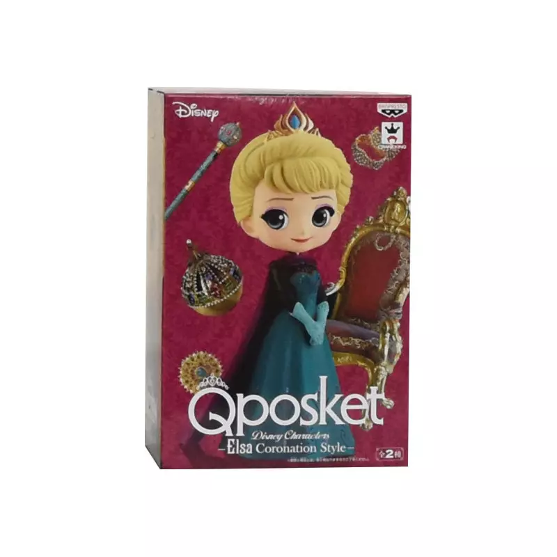 Figurine Reine des neiges Elsa Glitter Q Posket