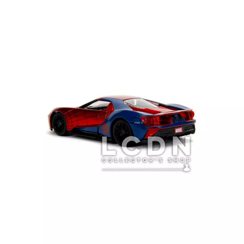 Spider-Man 2017 Ford GT Hollywood Ride Marvel Jada Toys Diecast 1/32 30291