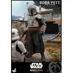 Hot Toys TMS033 Star Wars The Mandalorian Boba Fett 1/6 Collectible Action Figure 30cm