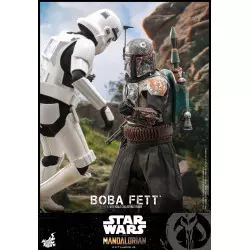 Hot Toys TMS033 Star Wars The Mandalorian Boba Fett 1/6 Collectible Action Figure 30cm