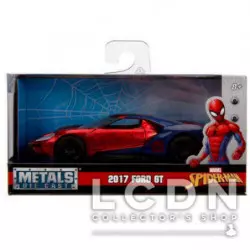 Spider-Man 2017 Ford GT Hollywood Ride Marvel Jada Toys Diecast 1/32 30291