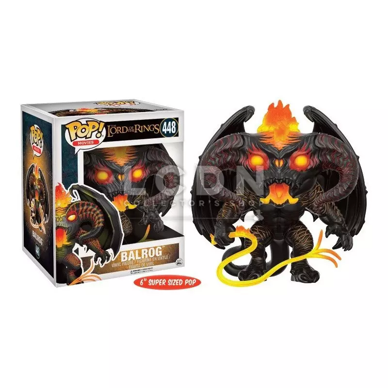 Le Seigneur des Anneaux Super Sized POP! Movies Balrog Vinyl figurine 15cm n°448