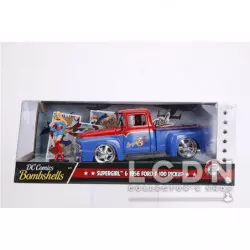 DC Comics Bombshells Supergirl 1956 Ford F-100 Pickup Jada
