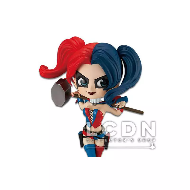 DC Comics Q posket Characters Harley Quinn Style B Special color PVC Statue 14cm