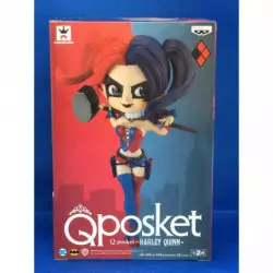 DC Comics Q posket Characters Harley Quinn Style B Special color PVC Statue 14cm