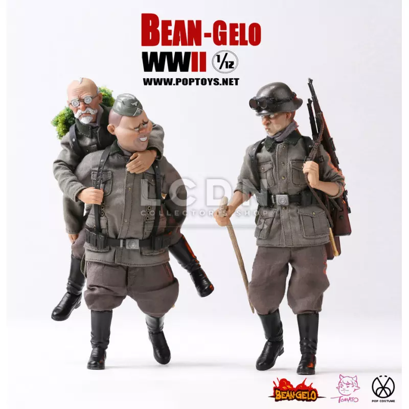 POPTOYS Bean Gelo Series Fat Guy George BGS002 Action Figure 1/12