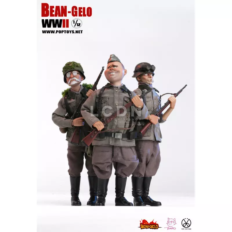 POPTOYS Bean Gelo Series Fat Guy George BGS002 Action Figure 1/12