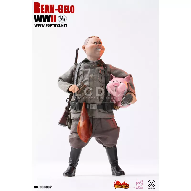 POPTOYS BGS002 Bean Gelo 1/12フィギュア ジョージ POPTOYS Bean Gelo Series Fat Guy George BGS002 Action Figure