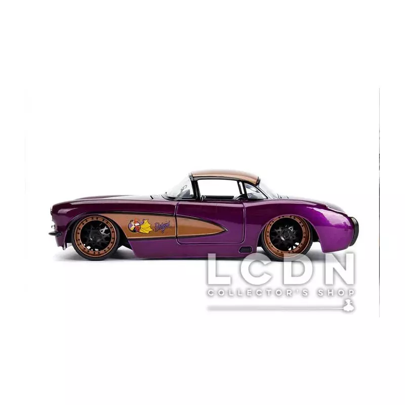 ミニカー BOMBSHELLS 1957 CHEVY CORVETTE &amp; BATGIRL Amazon.com: JADA DC Comics Bombshells Batgirl & 1957 Chevy