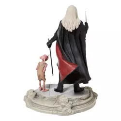 Harry Potter Lucius & Dobby Figurine Statue Résine 22cm
