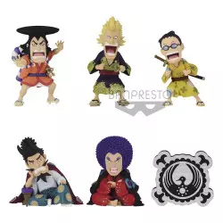 One Piece World Collectable Figure (WCF) Wanokuni Kaisouhen Vol. 1 set of 6 figurines 7cm