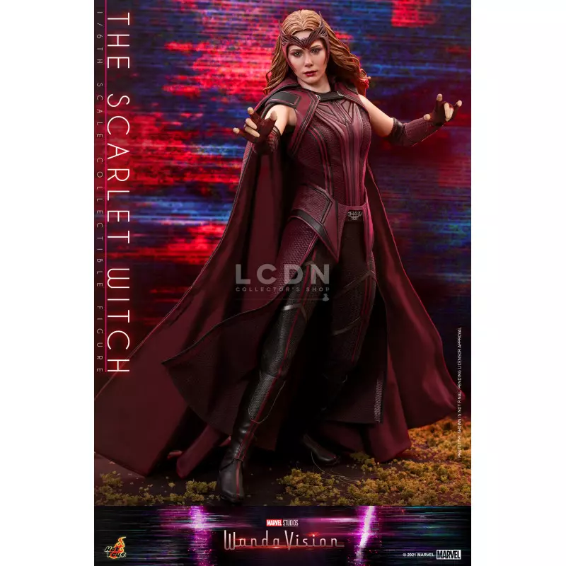 Hot Toys TMS036 WandaVision The Scarlet Witch 1/6 Collectible Action Figure 28cm