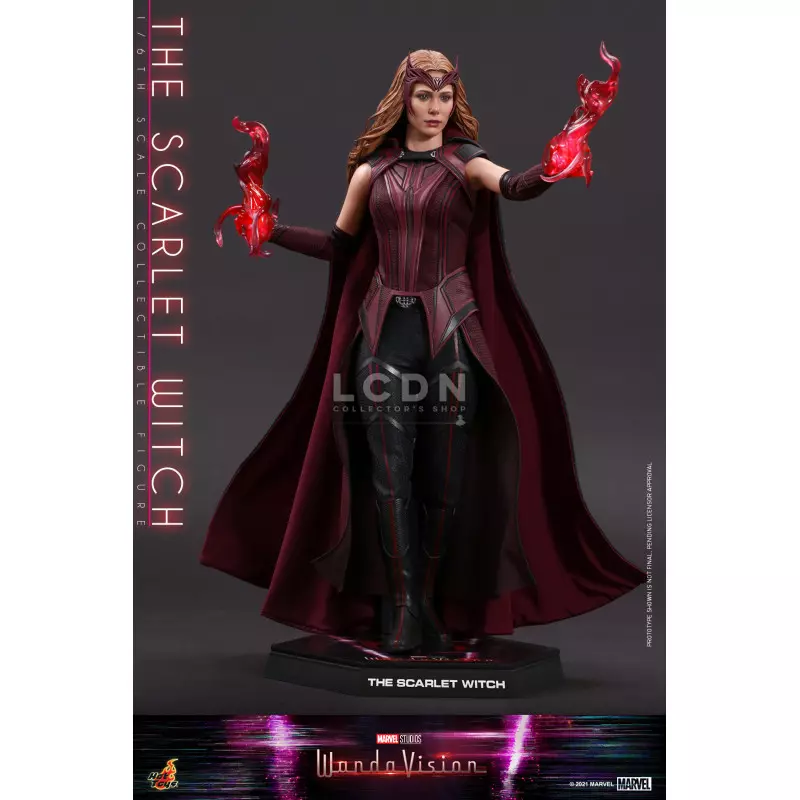 Hot Toys TMS036 WandaVision The Scarlet Witch 1/6 Collectible Action Figure 28cm