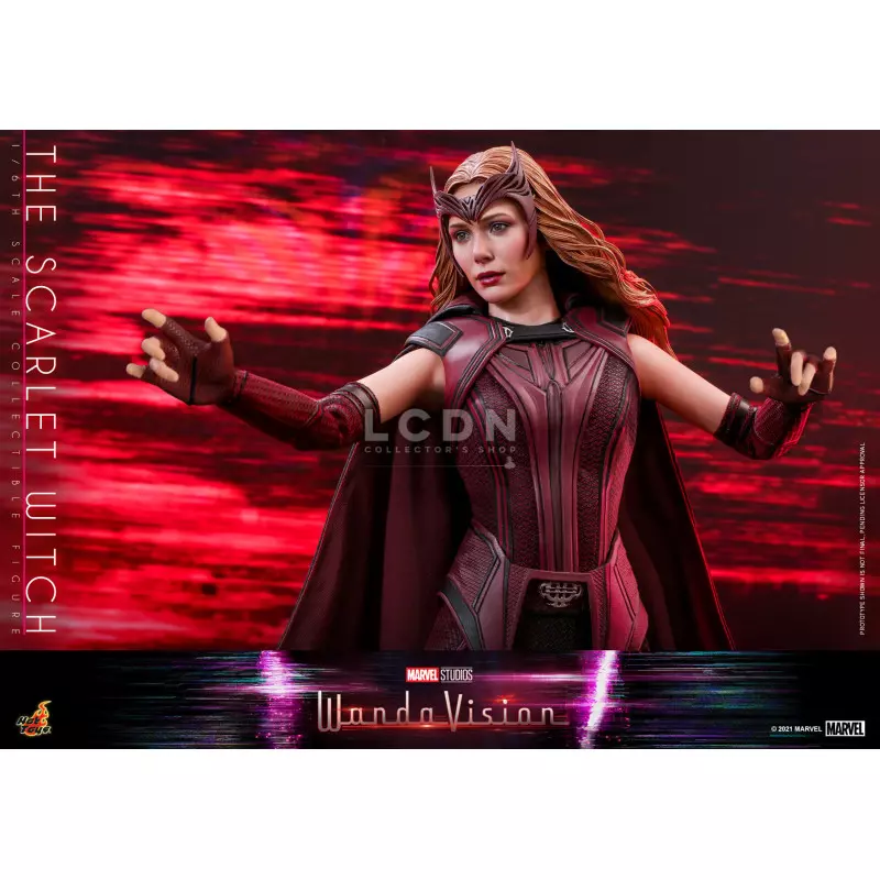 Hot Toys TMS036 WandaVision The Scarlet Witch 1/6 Collectible Action Figure 28cm