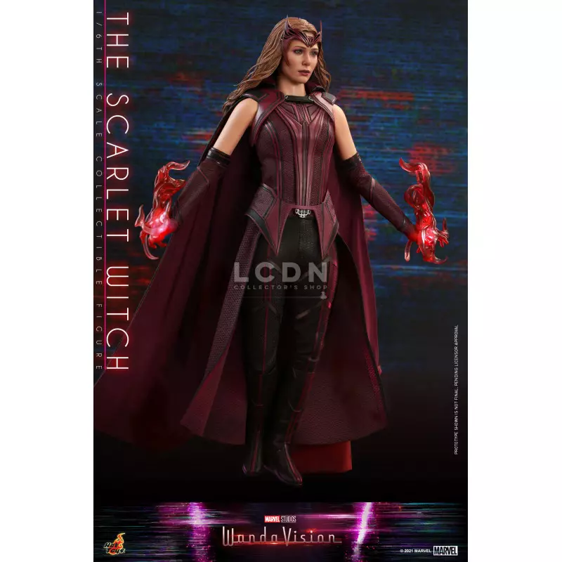 Hot Toys TMS036 WandaVision The Scarlet Witch 1/6 Collectible Action Figure 28cm