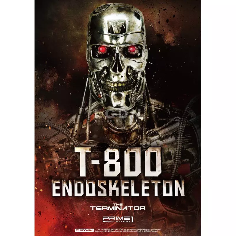Terminator Statue 1/2 T-800 Endoskeleton 105cm