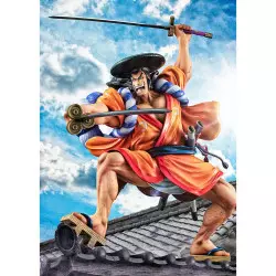 One Piece Statue PVC Portrait Of Pirates Warriors Alliance Oden Kozuki 21cm