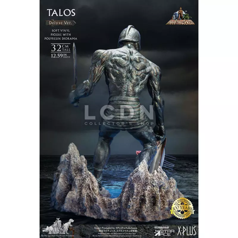 Ray Harryhausens Talos Deluxe Version SA9029 Star Ace Jason et les Argonautes Statue Soft Vinyl 32cm