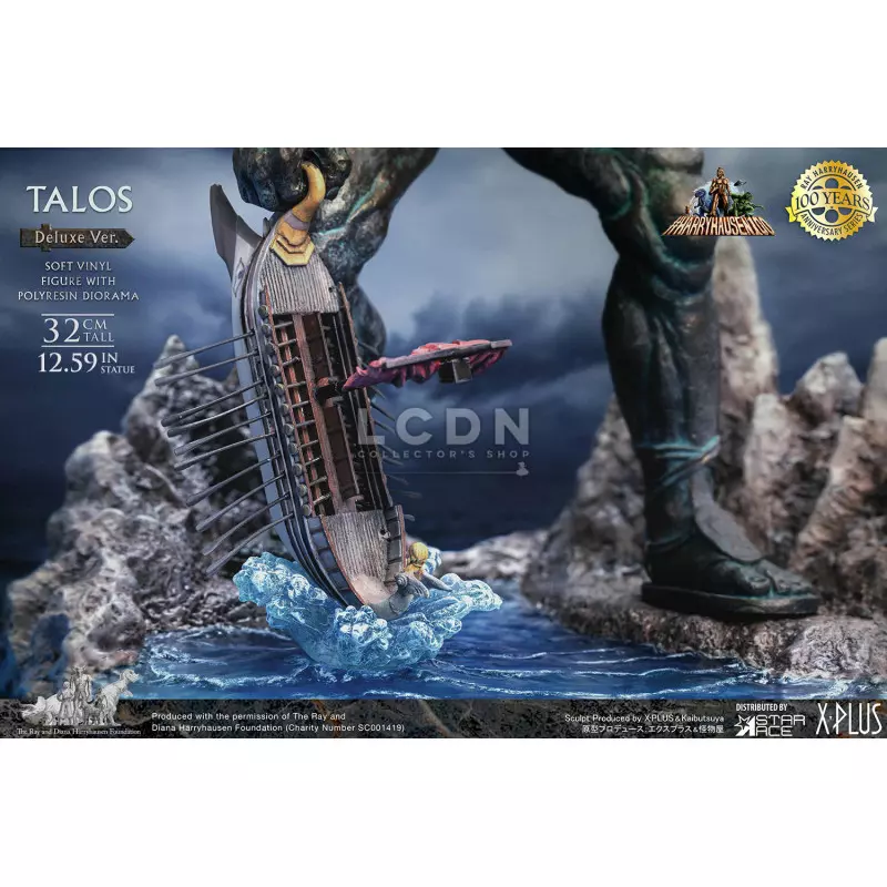 Ray Harryhausens Talos Deluxe Version SA9029 Star Ace Jason et les Argonautes Statue Soft Vinyl 32cm