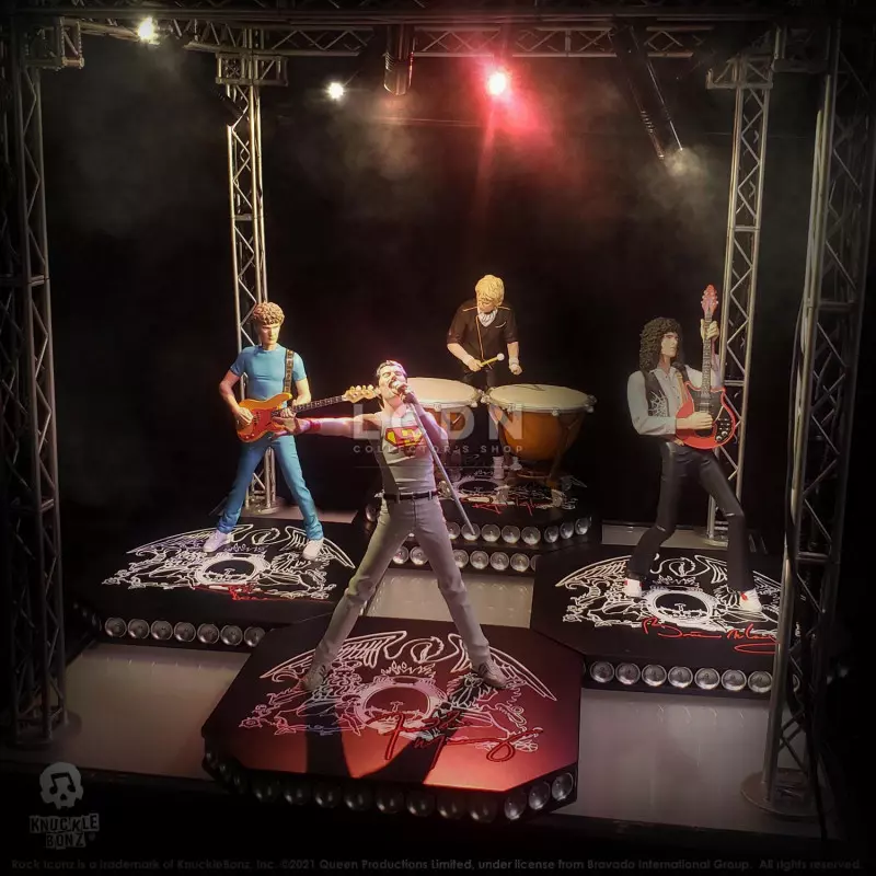 Queen Rock Iconz 1/9 Set de 4 statues 23 - 25 cm