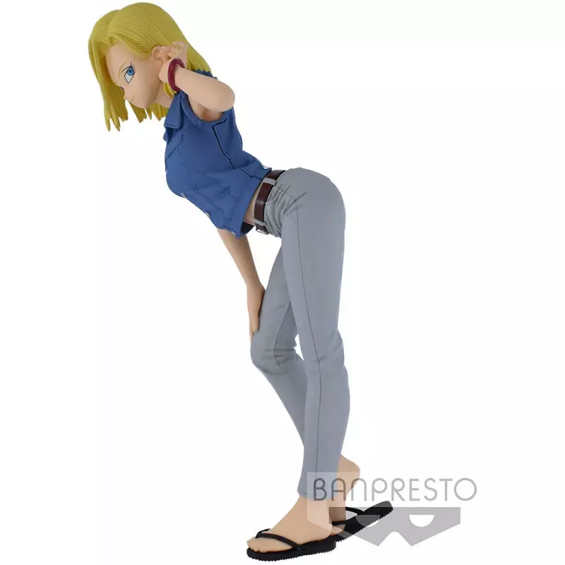 Dragon Ball Glitter &amp; Glamours PVC Statue Android 18 II Ver. A 23 cm