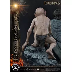 Le Seigneur des Anneaux (The Lord of The Rings) Statue 1/4 Frodon & Gollum Bonus Version 46cm