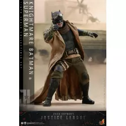 Hot Toys TMS038 Zack Snyder's Justice League Knightmare Batman et Superman 1/6 Collectible Action Figurine 31cm