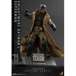 Hot Toys TMS038 Zack Snyder's Justice League Knightmare Batman et Superman 1/6 Collectible Action Figurine 31cm