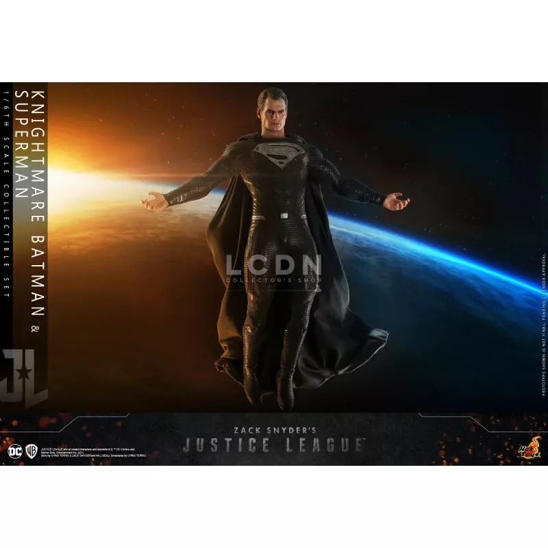 Hot Toys TMS038 Zack Snyder&#039;s Justice League Knightmare Batman et Superman 1/6 Collectible Action Figurine 31cm