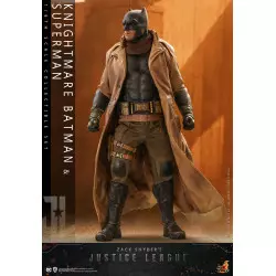 Hot Toys TMS038 Zack Snyder's Justice League Knightmare Batman et Superman 1/6 Collectible Action Figurine 31cm