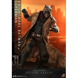 Hot Toys TMS038 Zack Snyder's Justice League Knightmare Batman et Superman 1/6 Collectible Action Figurine 31cm