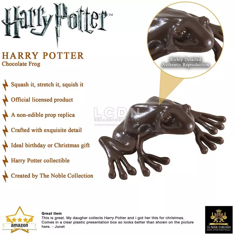 Harry Potter Replica Chocolate Frog ( decorative box )