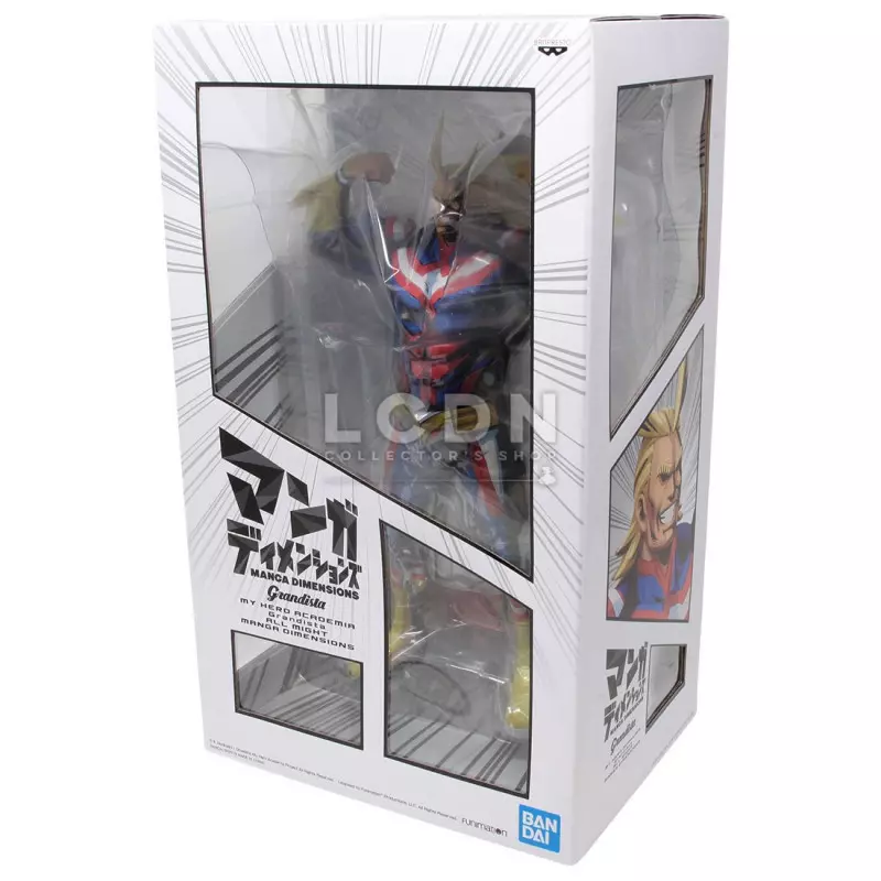 My Hero Academia Grandista Manga Dimensions PVC Statue All Might