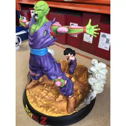 Dragon Ball Z LA RÉDEMPTION DE PICCOLO Piccolo et Son Gohan HQS statue 35cm (modèle avec défauts)