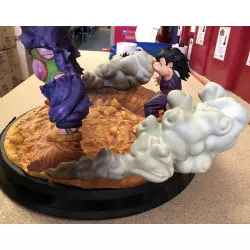 Dragon Ball Z LA RÉDEMPTION DE PICCOLO Piccolo et Son Gohan HQS statue 35cm (modèle avec défauts)