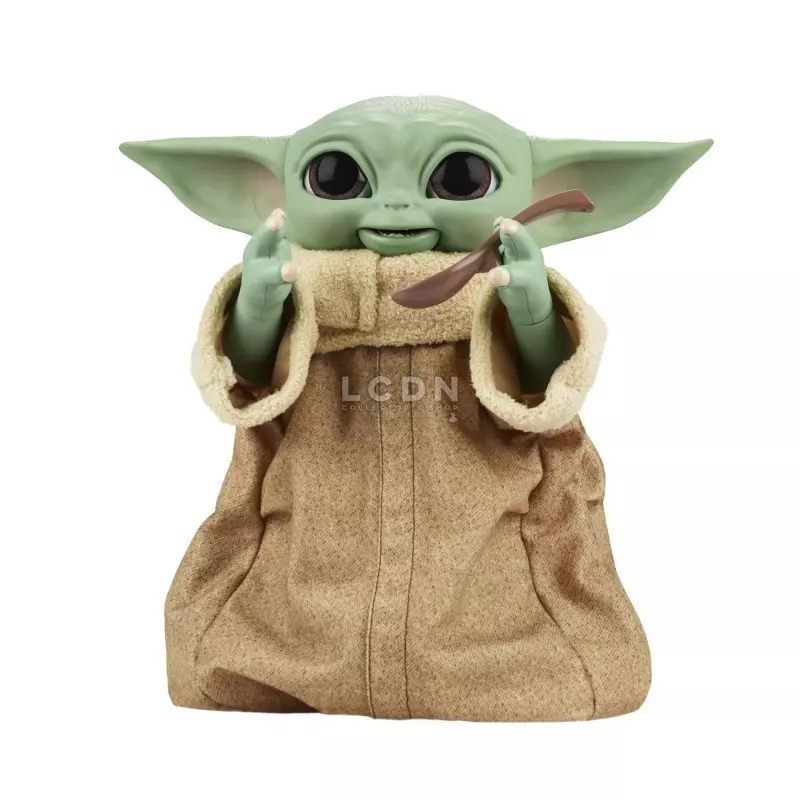 This animatronic Baby Yoda puppet looks like it's alive