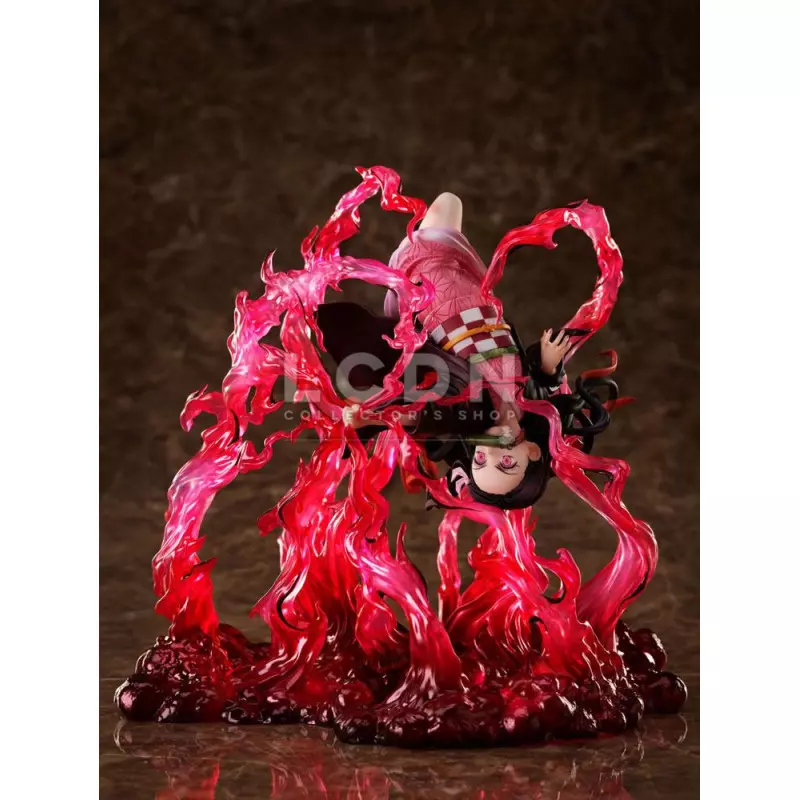Demon Slayer Kimetsu no Yaiba Statue 1/8 Nezuko Kamado Exploding Blood 20cm