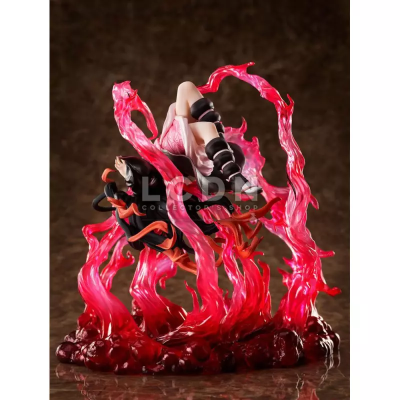 Demon Slayer Kimetsu no Yaiba Statue 1/8 Nezuko Kamado Exploding Blood 20cm