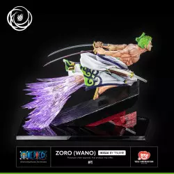 One Piece Statue 1/6 by Tsume Roronoa Zoro Wano Ikigai 28cm Ultimate Version (Neuf)
