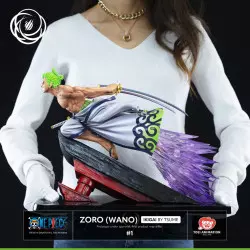 One Piece Statue 1/6 by Tsume Roronoa Zoro Wano Ikigai 28cm Ultimate Version (Neuf)
