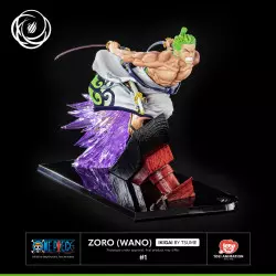 One Piece Statue 1/6 by Tsume Roronoa Zoro Wano Ikigai 28cm Ultimate Version (Neuf)