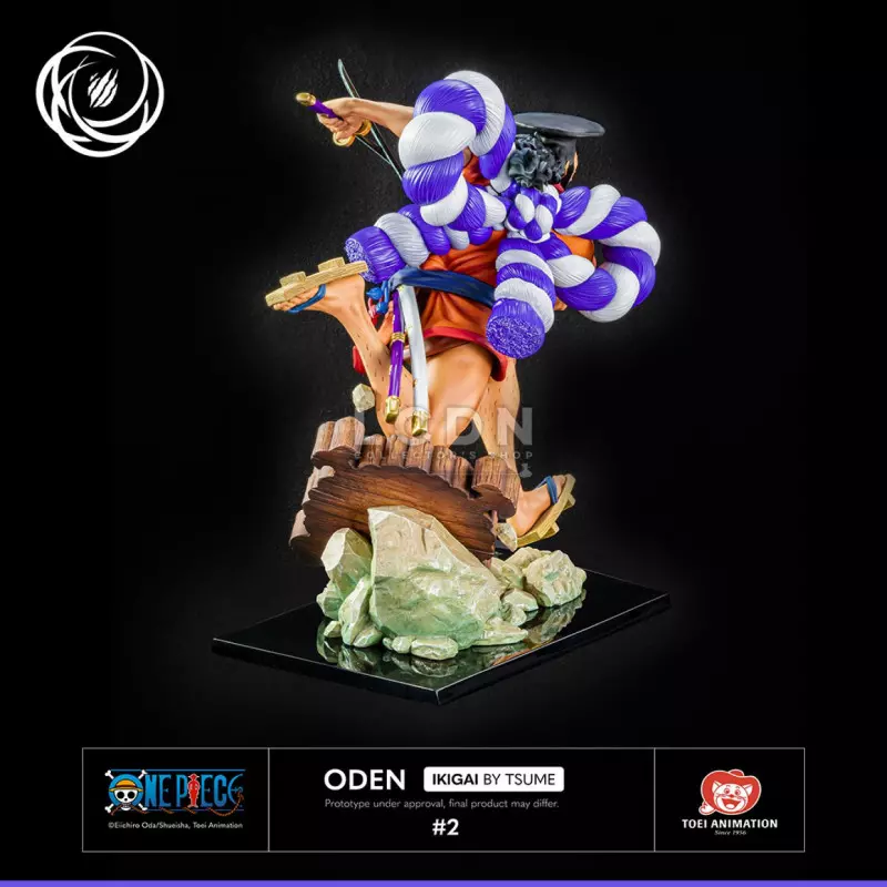 One Piece Statue 1/6 by Tsume Oden Ikigai 44cm
