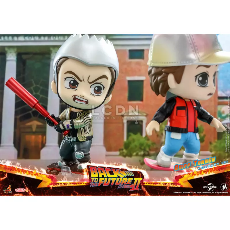 Hot Toys COSB813 Retour Vers le Futur II (Back to the Future II) Griff Tannen Cosbaby (S) Bobble-Head 11cm
