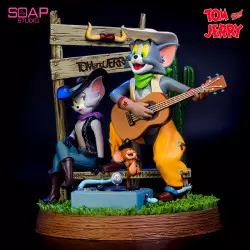 Tom et Jerry Statue Cowboy CA125 20cm