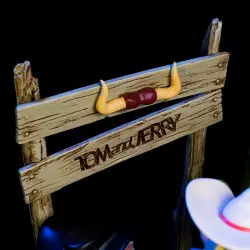 Tom et Jerry Statue Cowboy CA125 20cm