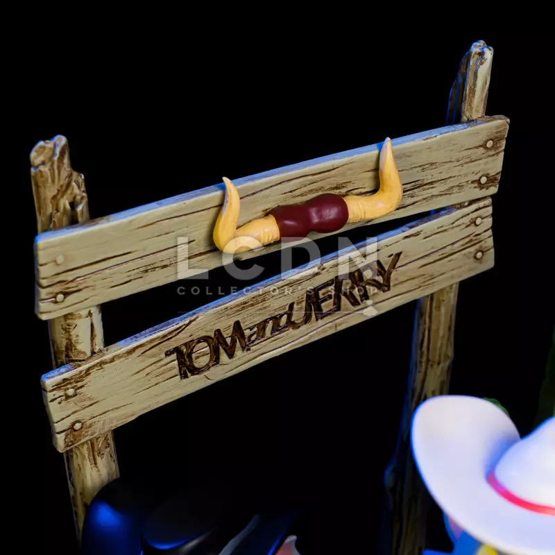 Tom et Jerry Statue Cowboy CA125 20cm