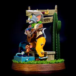Tom et Jerry Statue Cowboy CA125 20cm